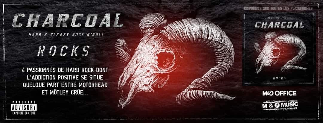 Charcoal - nouvel EP "Rocks"