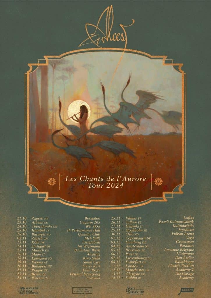 Alcest tour 2024