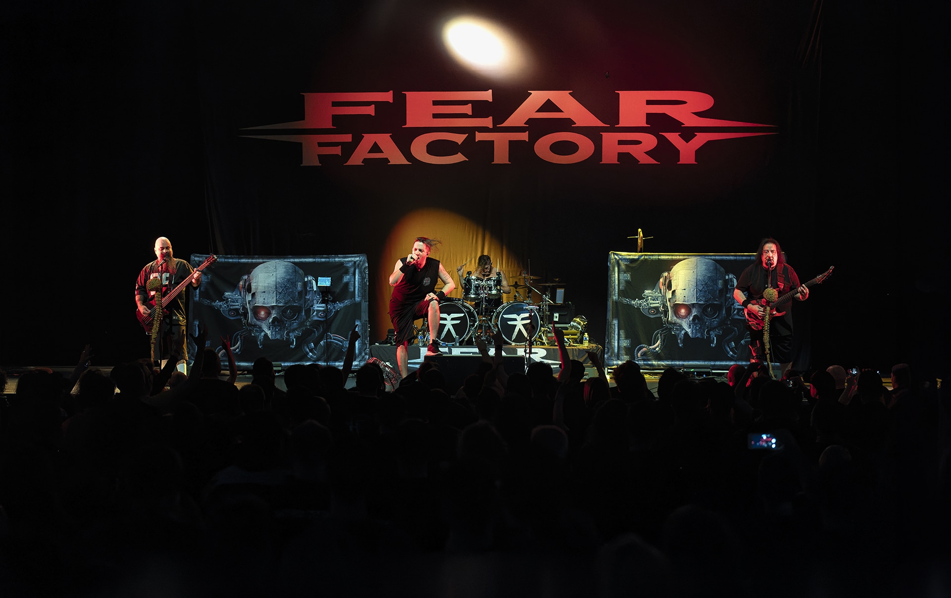 Concert de Fear Factory au Rocher de Palmer