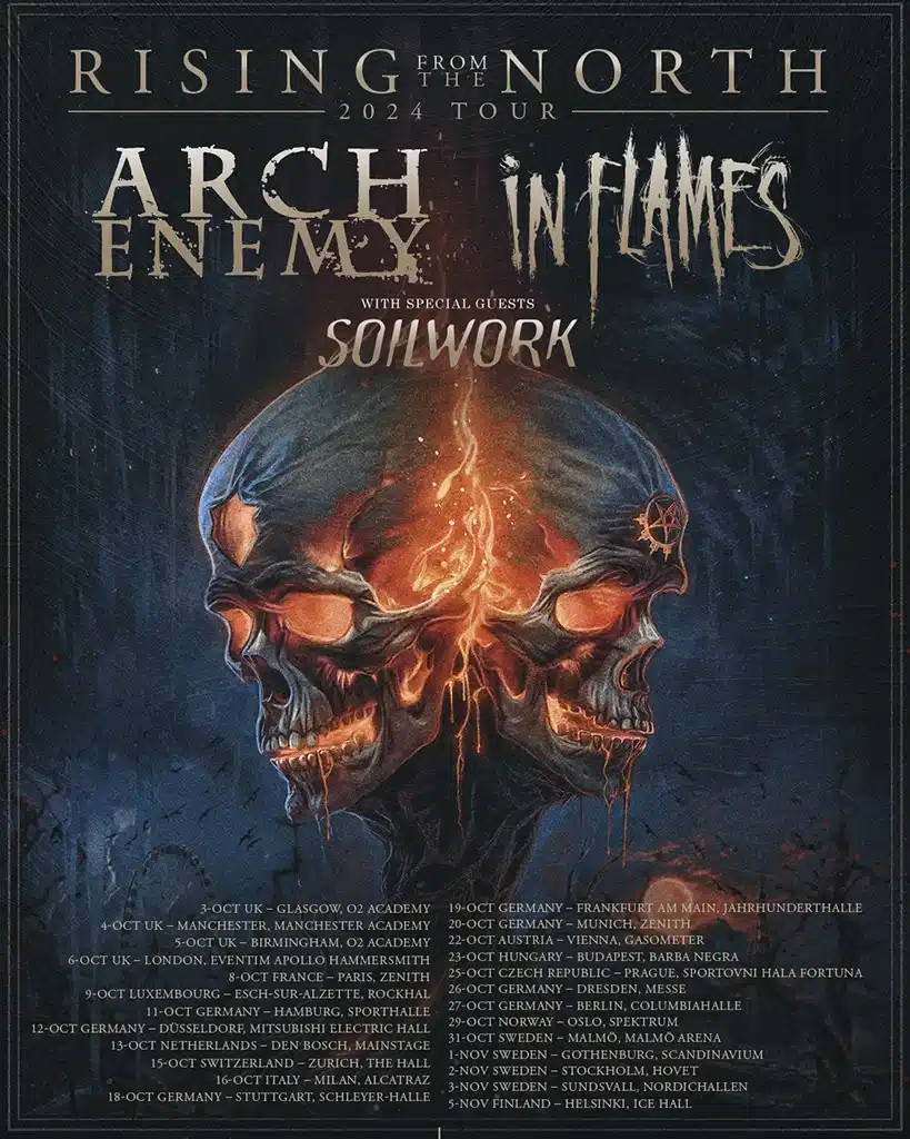 Arch Enemy-en tournée-_ Rising From The North