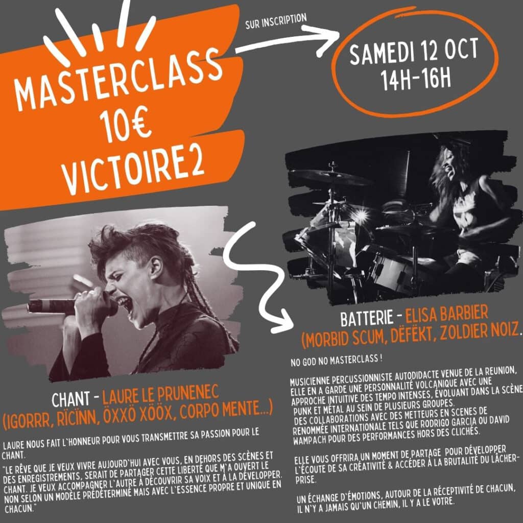 masterclass les Etats Généraux du Metal 2024