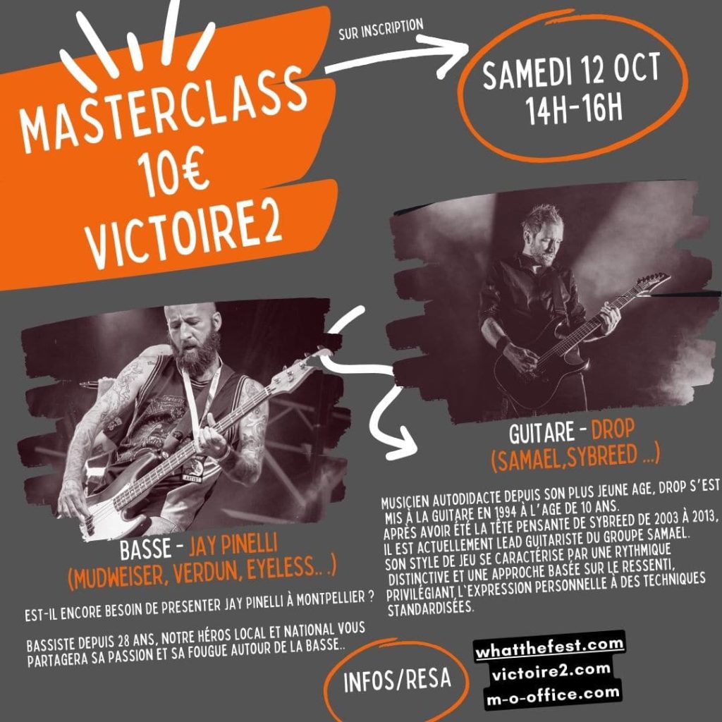 Masterclass - Les Etats Généraux du Métal 2