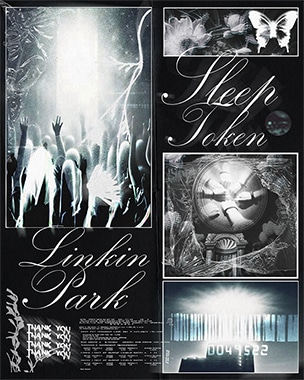 Linkin Park - Affiche de Coralie Alejandro