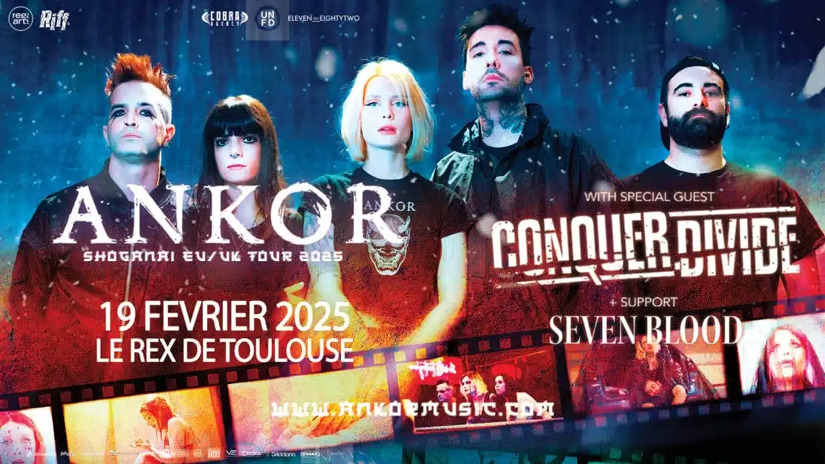 Ankor tournée européenne 2025