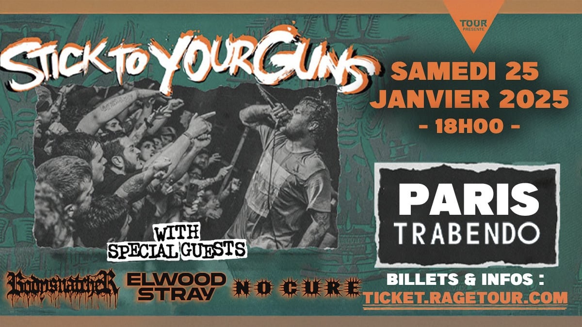 Stick To Your Guns, nouvel album, concert parisien imminent