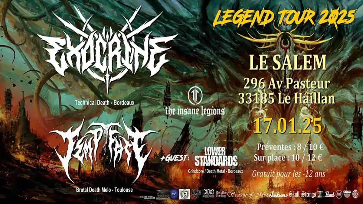 Exocrine Legend Tour 2025 - My Rock Revolution