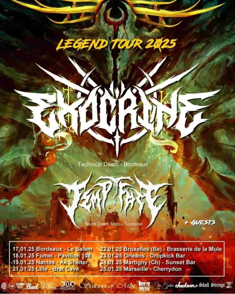 exocrine-bordeaux-2025 exocrine-bordeaux-Legend Tour 2025