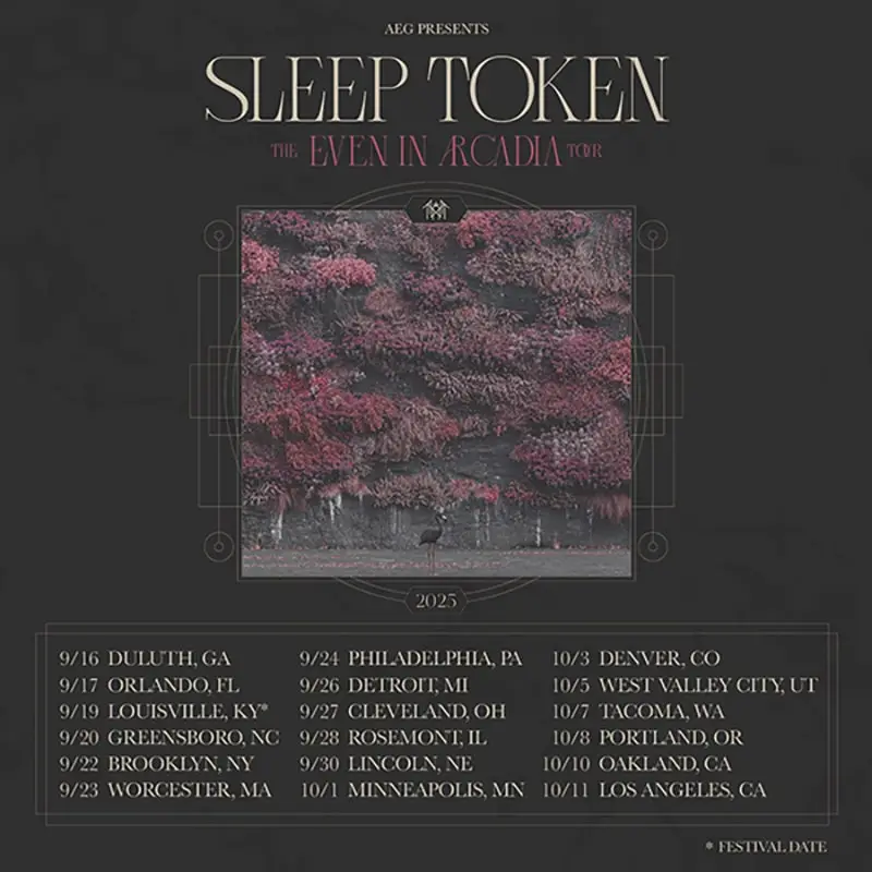 2025-SleepToken-AllDates-1200x1200-_1_ Sleep Token - Even In Arcadia Tour 2025