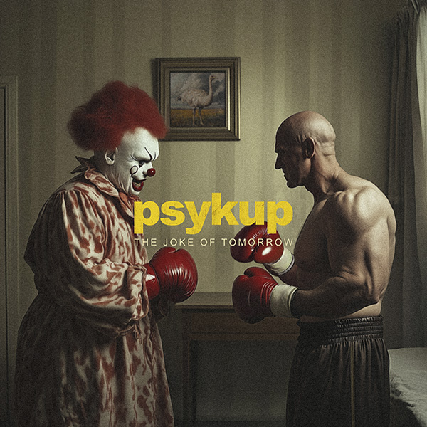 PSYKUP _ « The Joke of tomorrow » cover