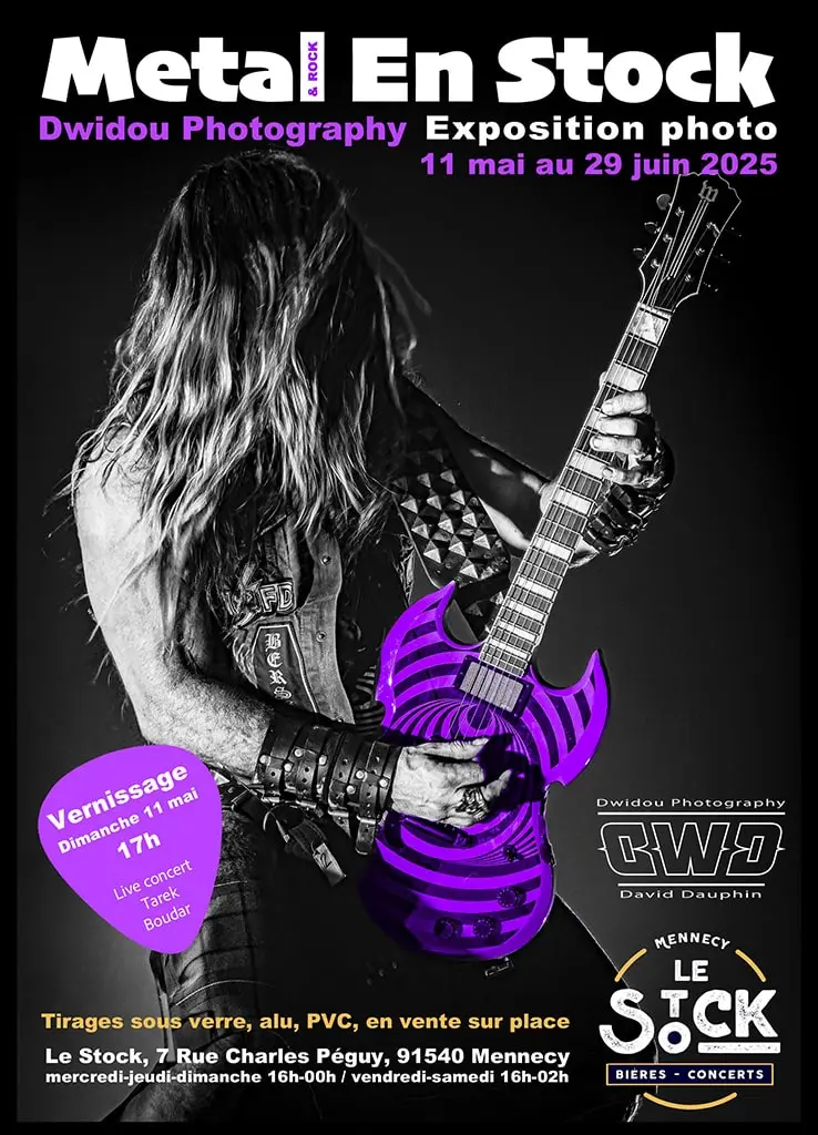 Metal En Stock #1 du 11 mai au 29 juin 2025 au Stock de Mennecy