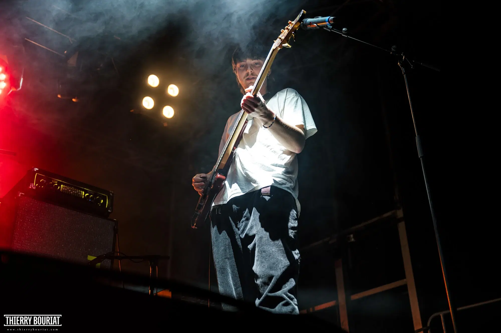 Rémi le bassiste de Bilbao Kung-Fu _ Festival du Rock mon Pote