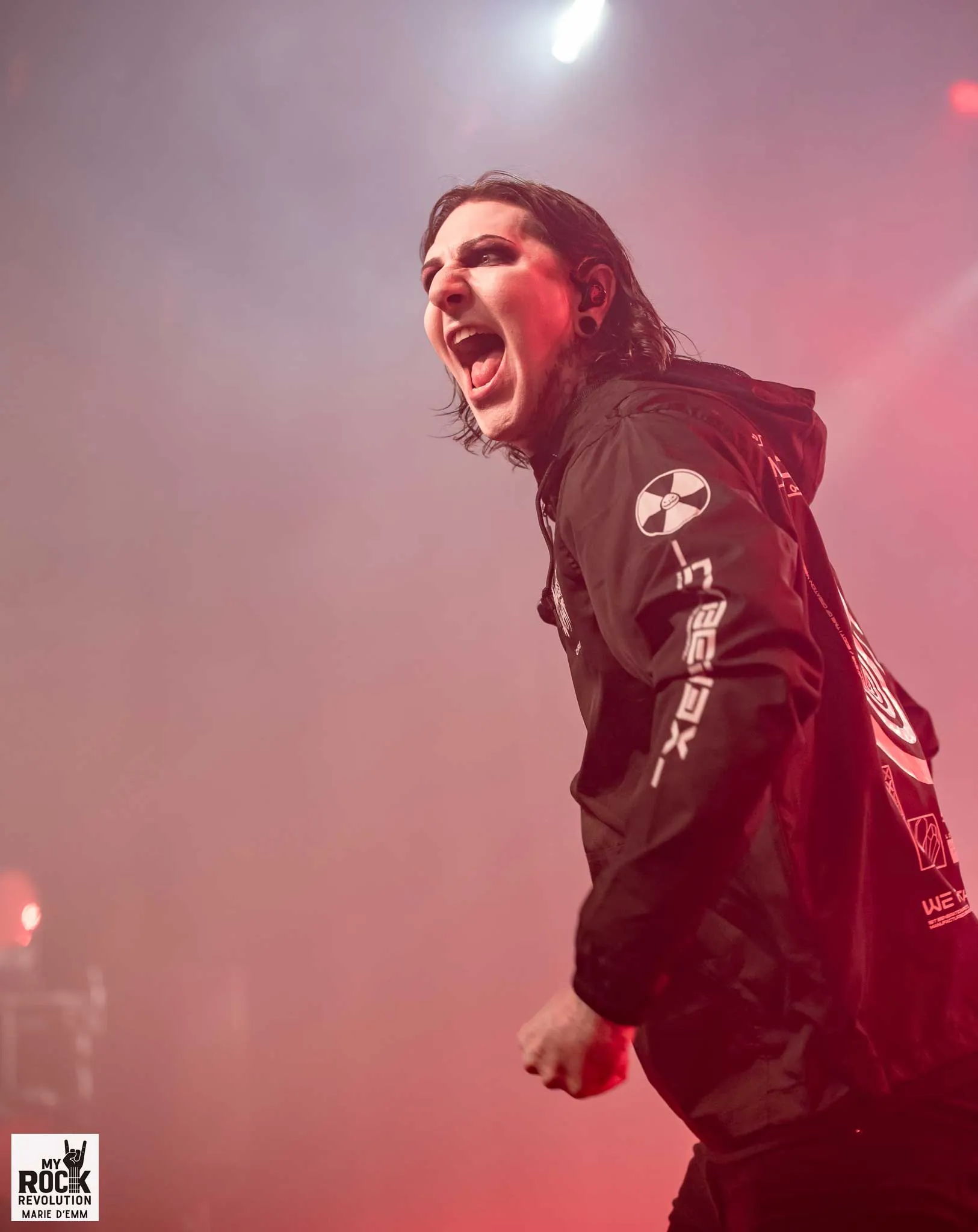Chris _ Motionless In White – L’Autre Canal Nancy