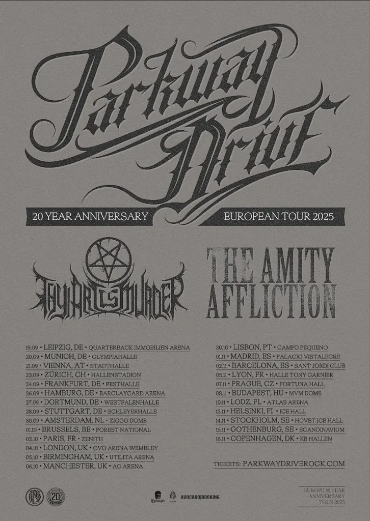 The Amity Affliction The Amity Affliction Tour 2025