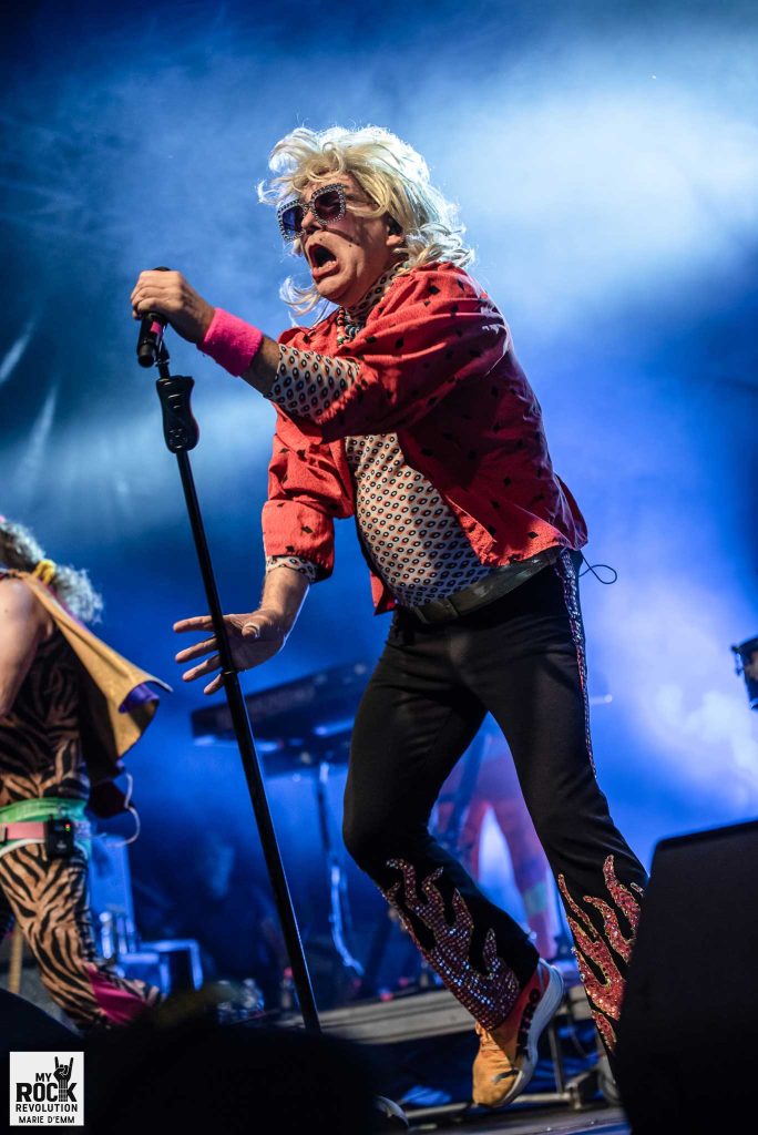 Marcel Et Son Orchestre on stage festival Ardenn Rock