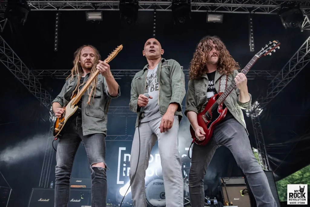 Kémar, Fred Mariolle & Marceau Ranoux _ No One Is Innocent _ Festival Ardenn'Rock 2025 _ jour 2