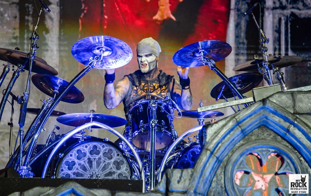 Powerwolf _ Roel Van Helden – impact scénique massif