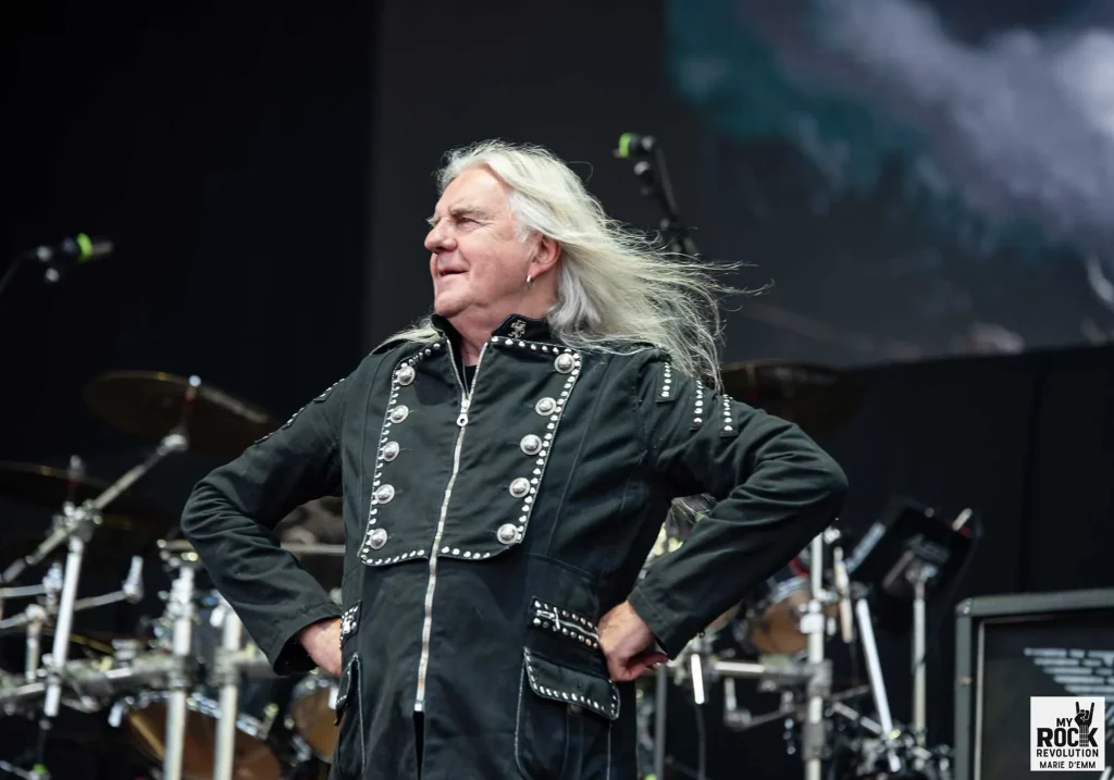 Biff Byford charismatique sur la grande scène du Heavy Week End de Nancy