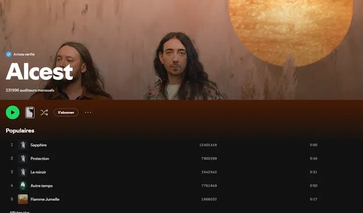Écouter Alcest sur Spotify Écouter Alcest sur Spotify