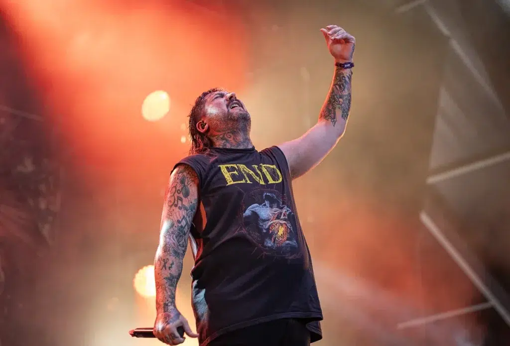 Fit For An Autopsy - Joe Badolato _ on stage Hellfest 2025 Jour 1