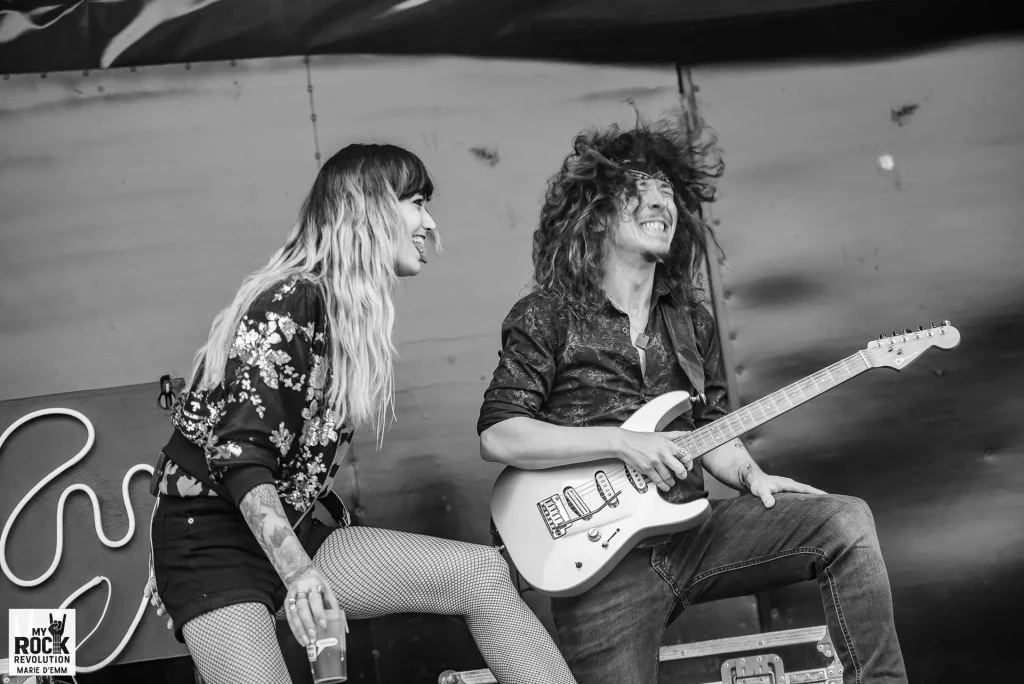 Jewly & Geoffrey Ardenn Rock 2024, au chant