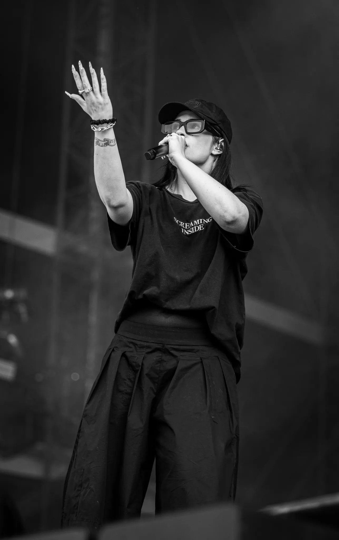Spiritbox _ Courtney LaPlante sur la mainstage du Hellfest 2025