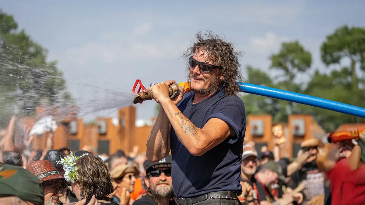 Le Hellfest en feu