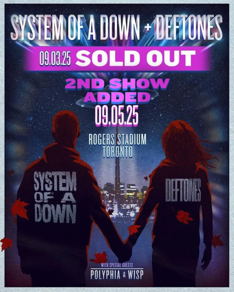 System-Of-A-Down-_-Deftones System Of-A Down - Deftones _ Toronto 2025