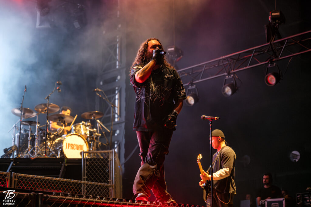 I Prevail on stage Motocultor 2025 - Jour 1