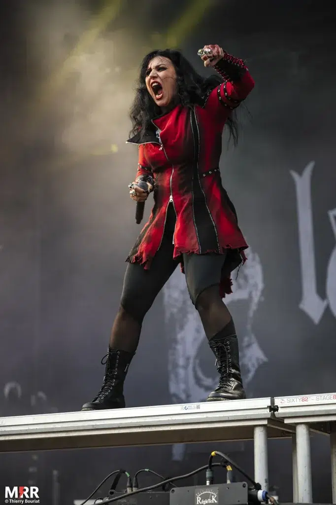 Cristina Scabbia Lacuna Coil on stage - Motocultor 2025