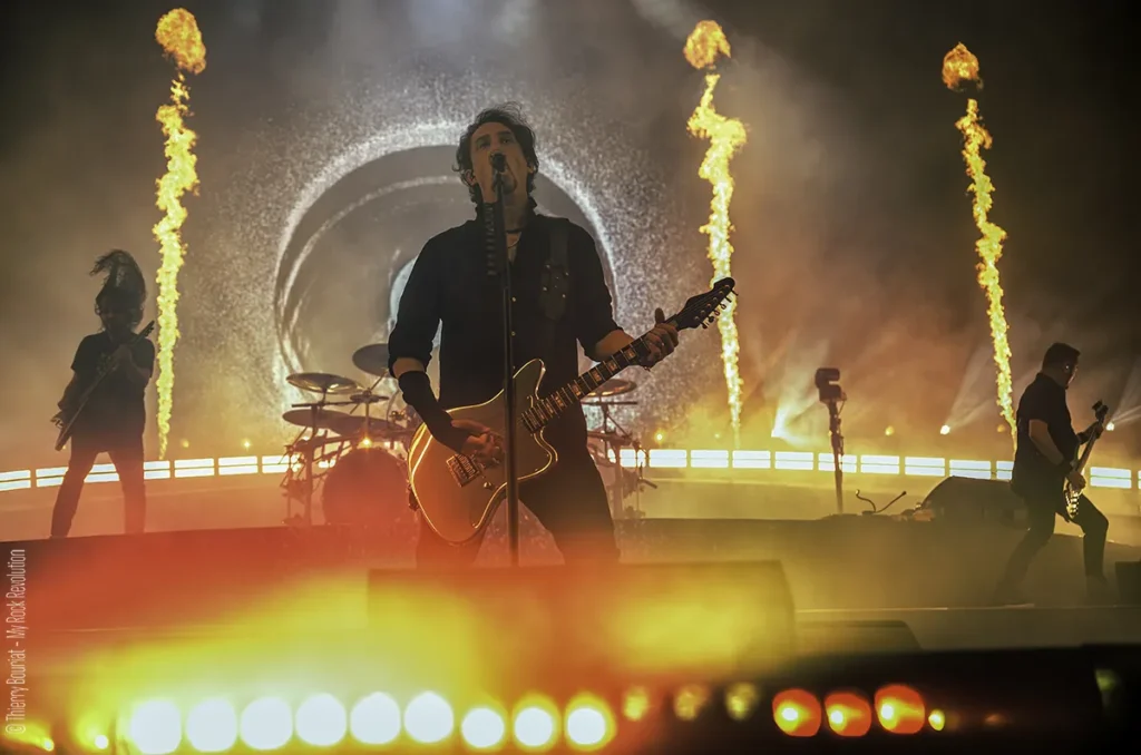 Gojira _Tour 2025 _ Arkéa Arena de Bordeaux _ image 4 _ pyrotechnie