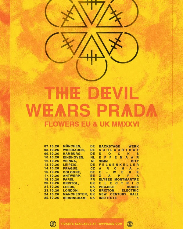 The Devil Wears Prada 2026 Europe Tour The Devil Wears Prada 2026 Europe Tour