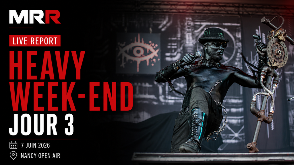 Heavy Week-End 2026 jour 3 à Nancy avec Shaârghot, Ice Nine Kills, Three Days Grace et Electric Callboy