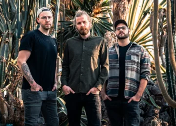 Plaindrifter, trio allemand de metal prog, pour l’album Gestalt sorti chez Ripple Music