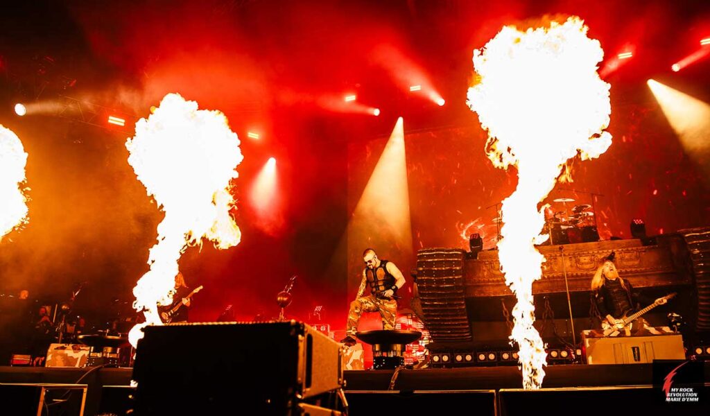 SABATON live au HEAVY WEEK-END – JOUR 1 _ photo 2