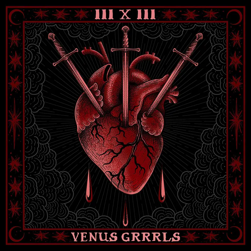 VENUS GRRRLS 3x3 cover art VENUS GRRRLS 3x3 cover art _ MRR