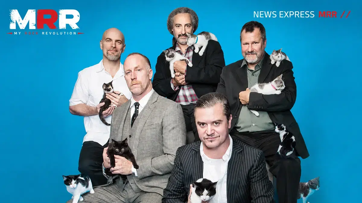 Faith No More photographié avec des chats avant son retour sur scène en 2027