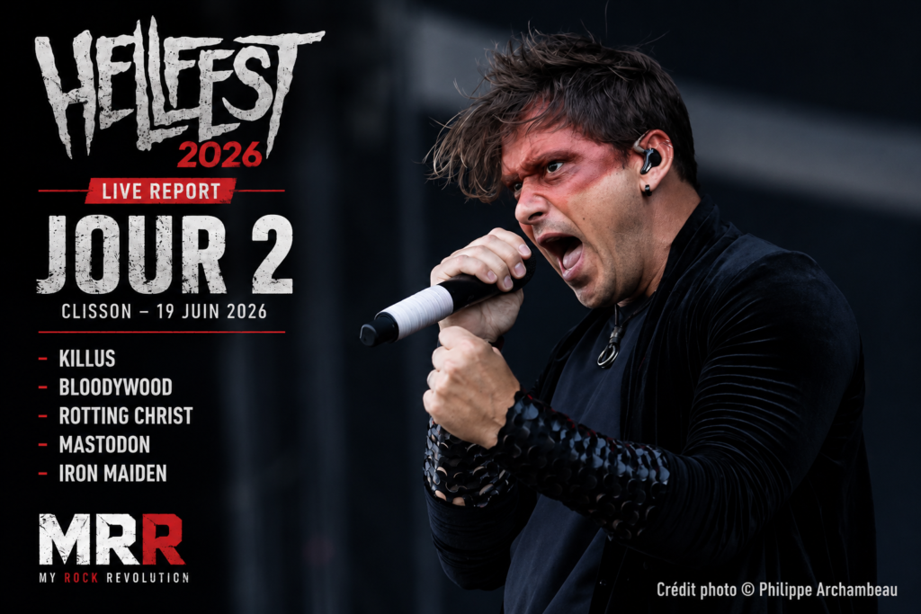 Hellfest 2026 jour 2 à Clisson _ MRR Hellfest 2026 jour 2 à Clisson avec Killus, Tesseract, Bloodywood, Rotting Christ, Mastodon et Iron Maiden _ MRR