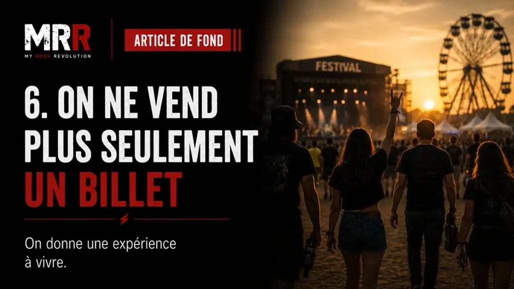 On ne vend pas seulement un billet - article de fonf My Rock Revolution On ne vend pas seulement un billet - article de fonf My Rock Revolution
