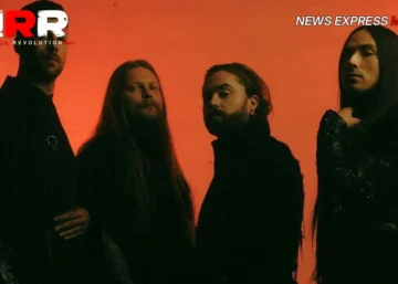 Imminence devant un fond orangé pour l’annonce de l’album Axis Mundi