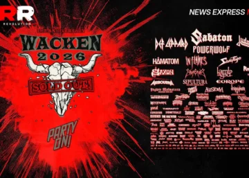 Affiche officielle du Wacken Open Air 2026 complet avec 85 000 billets vendus