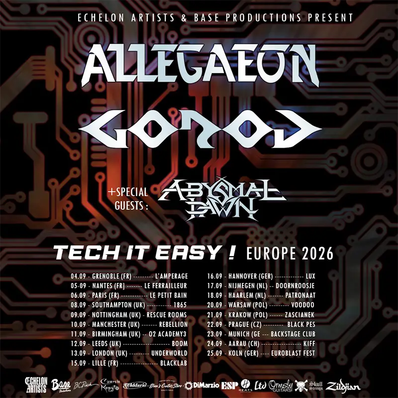ALLEGAEON TOUR 2026 _ Gorod ALLEGAEON TOUR 2026 _ Gorod _ MRR
