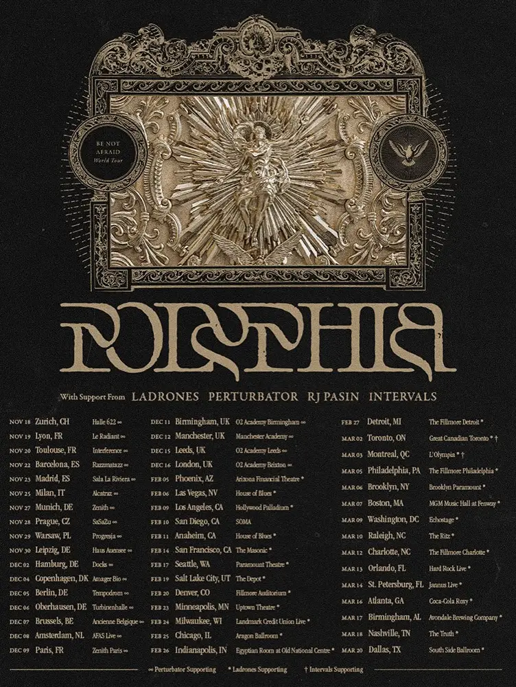 BE NOT AFRAID TOUR POLYPHIA BE NOT AFRAID TOUR POLYPHIA