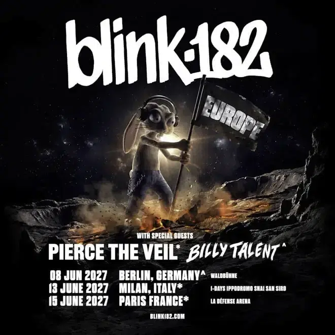 Blink-182 Europe Tour 2027 _ news express MRR