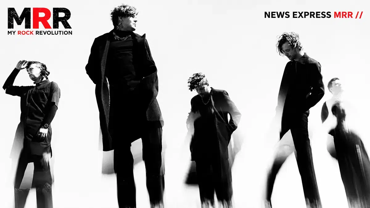 Blind Channel dans sa nouvelle formation pour l’album Painstream