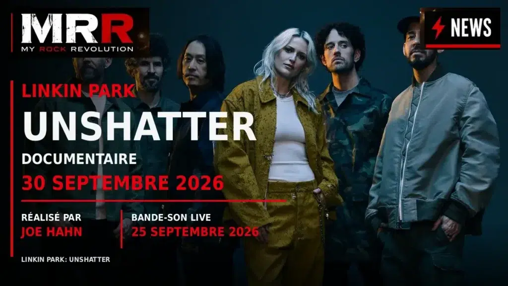 Linkin Park – Unshatter – MRR News Express Linkin Park avec Emily Armstrong à l’ère From Zero