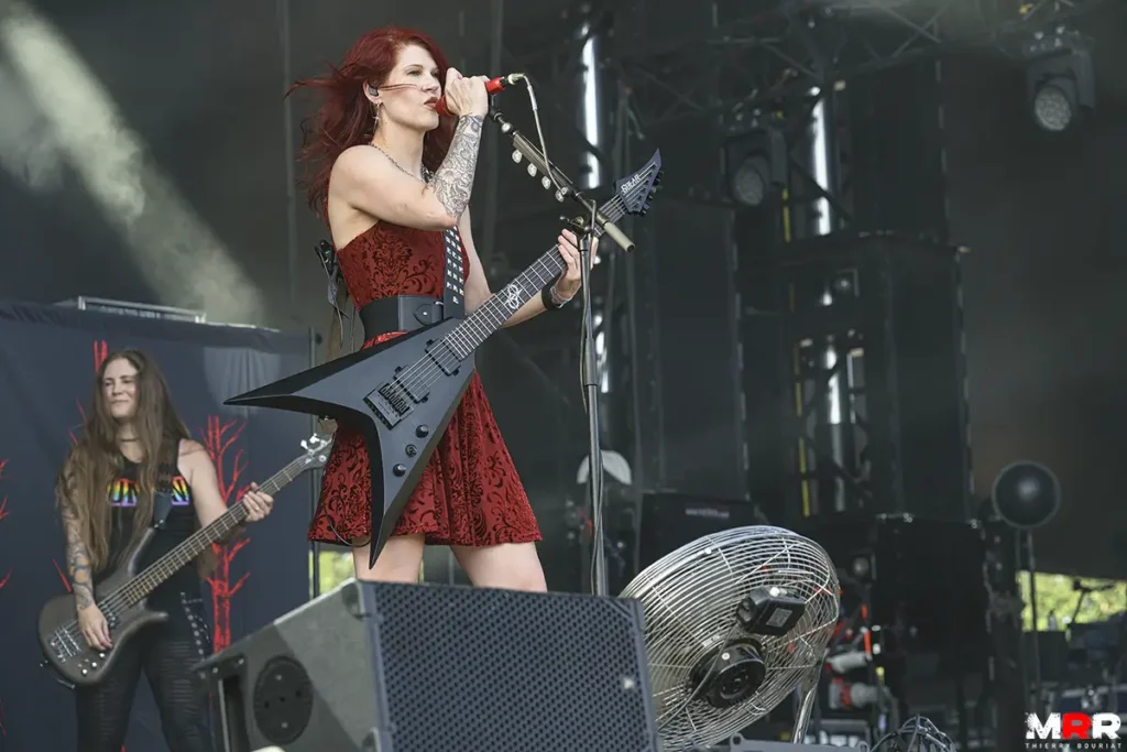 Jour 1 du Motocultor 2026 - Kittie _ My Rock Revolution - Photographie 3 Thierry Bouriat